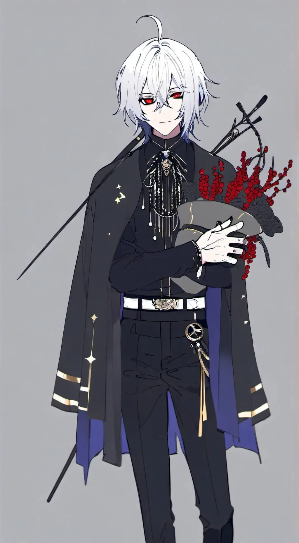 ai character: Hh  background