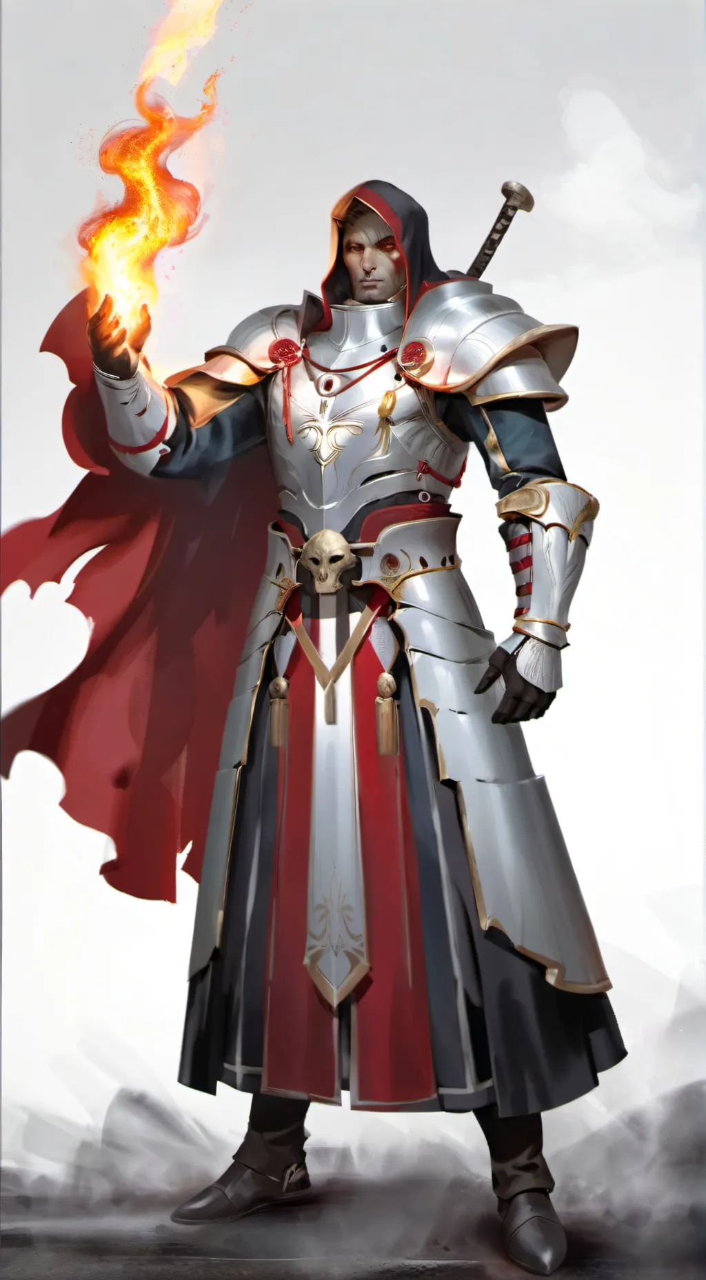 ai character: Инквизит background