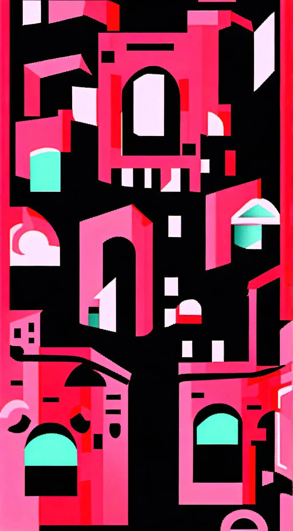 ai character: pink boss background