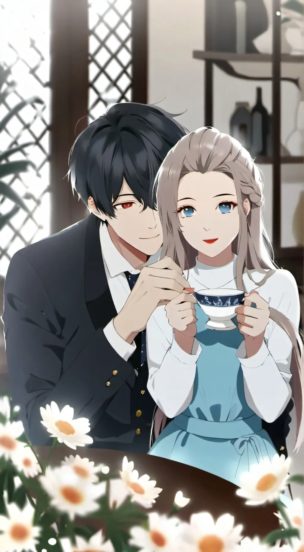 ai character: (lui c nick) love💕 background