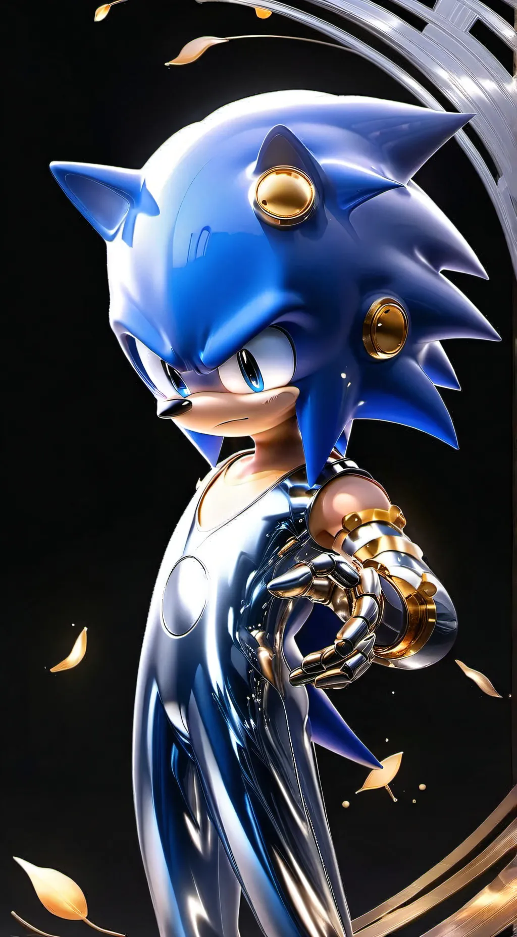 ai character: Sonic 3 background