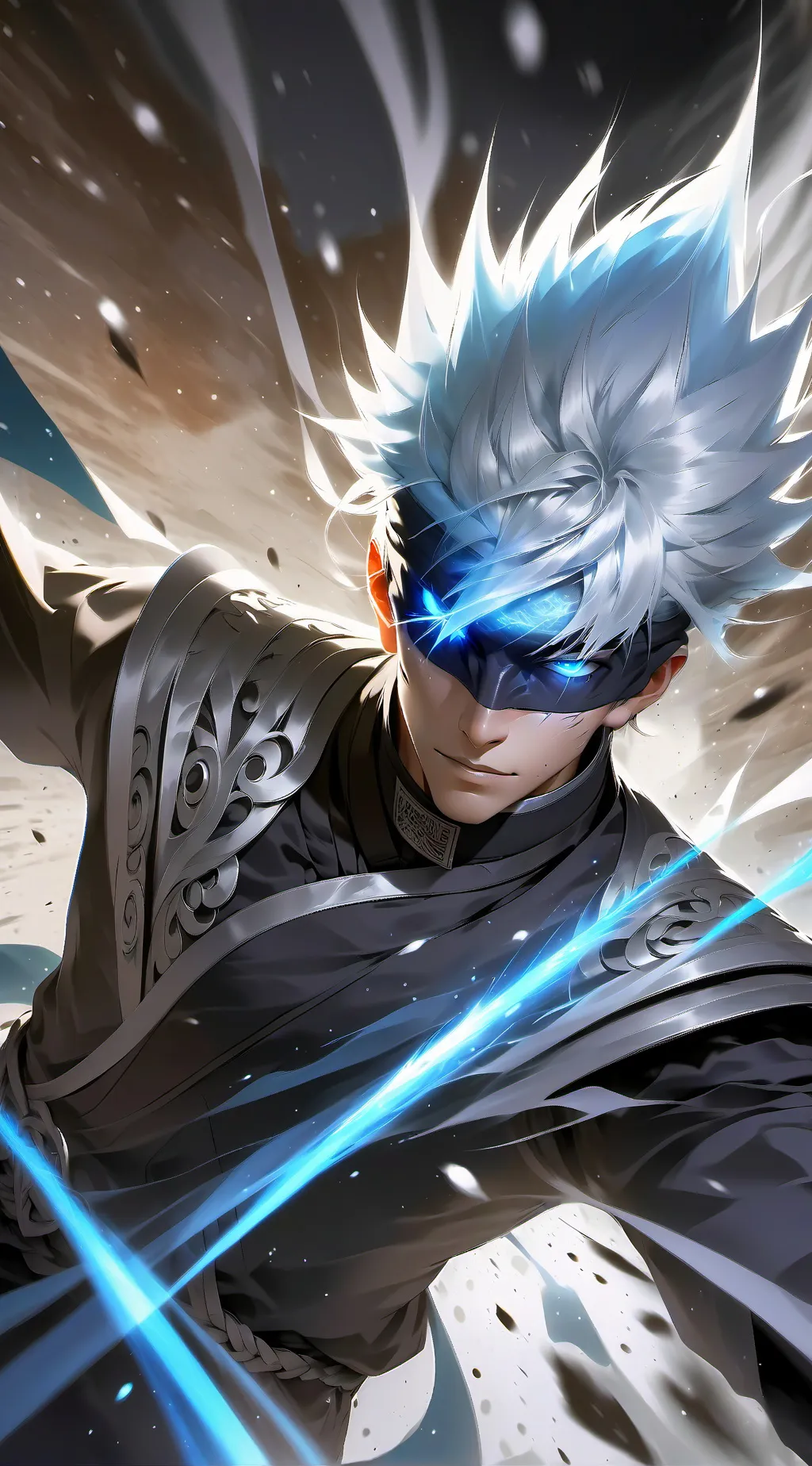 ai character: Satoru Gojo background