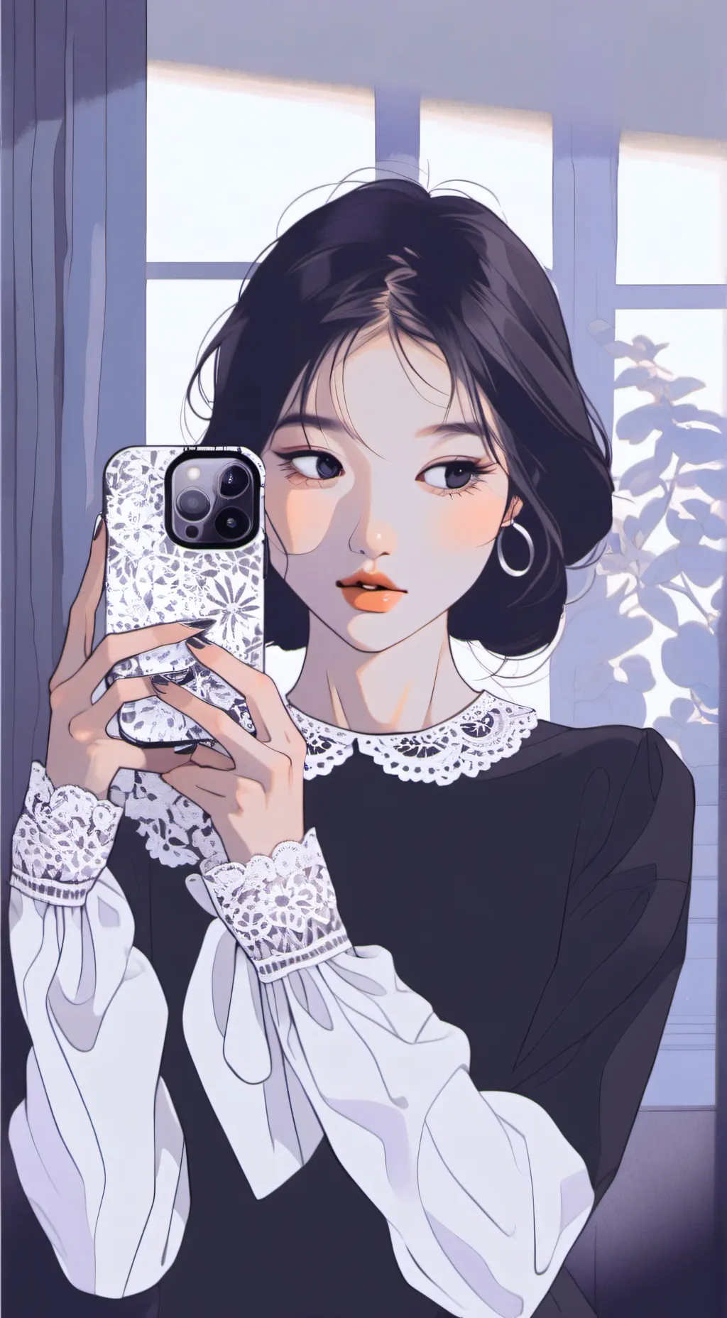 ai character: Naomi background