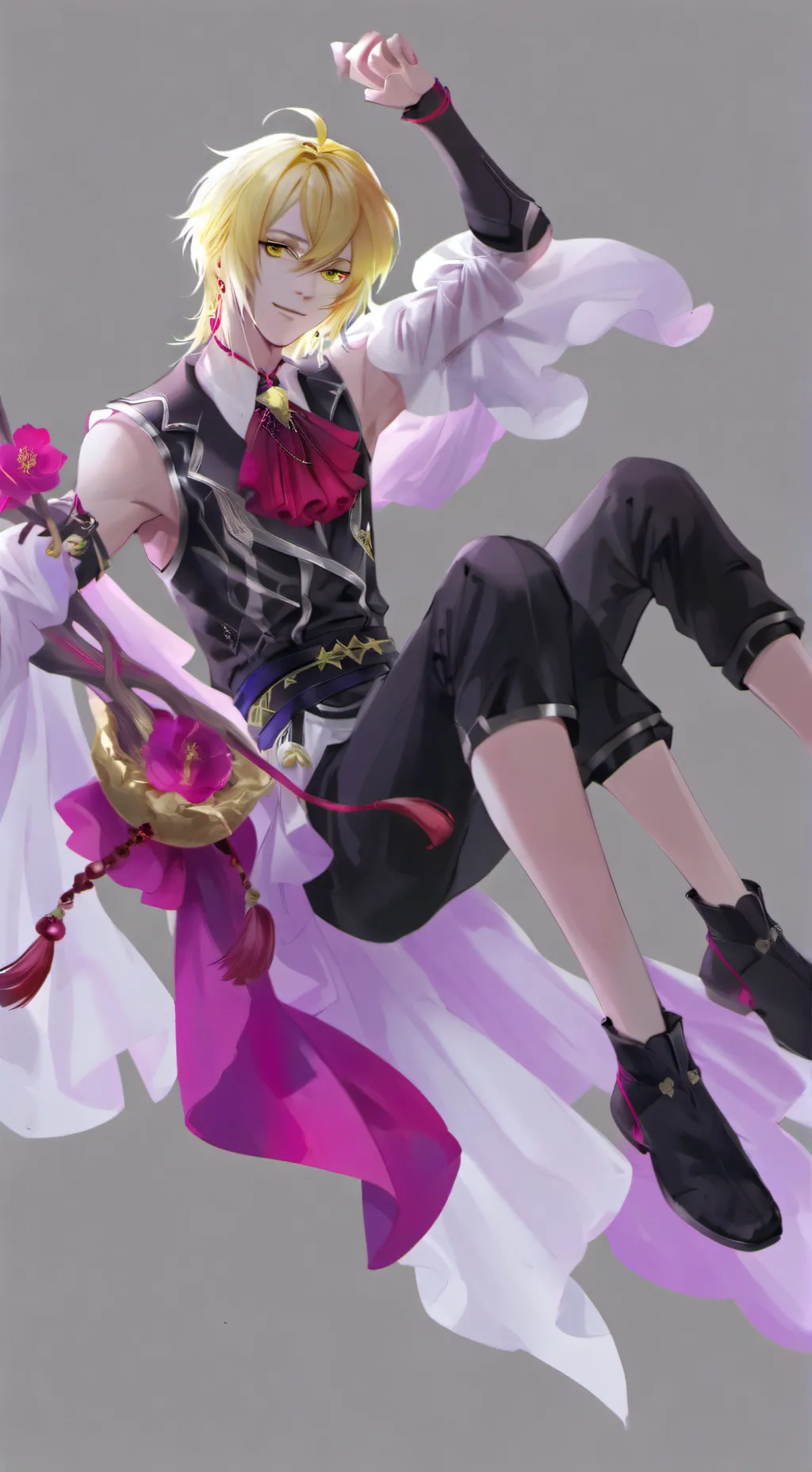 ai character: kagame ren🧡🎤🧡 background