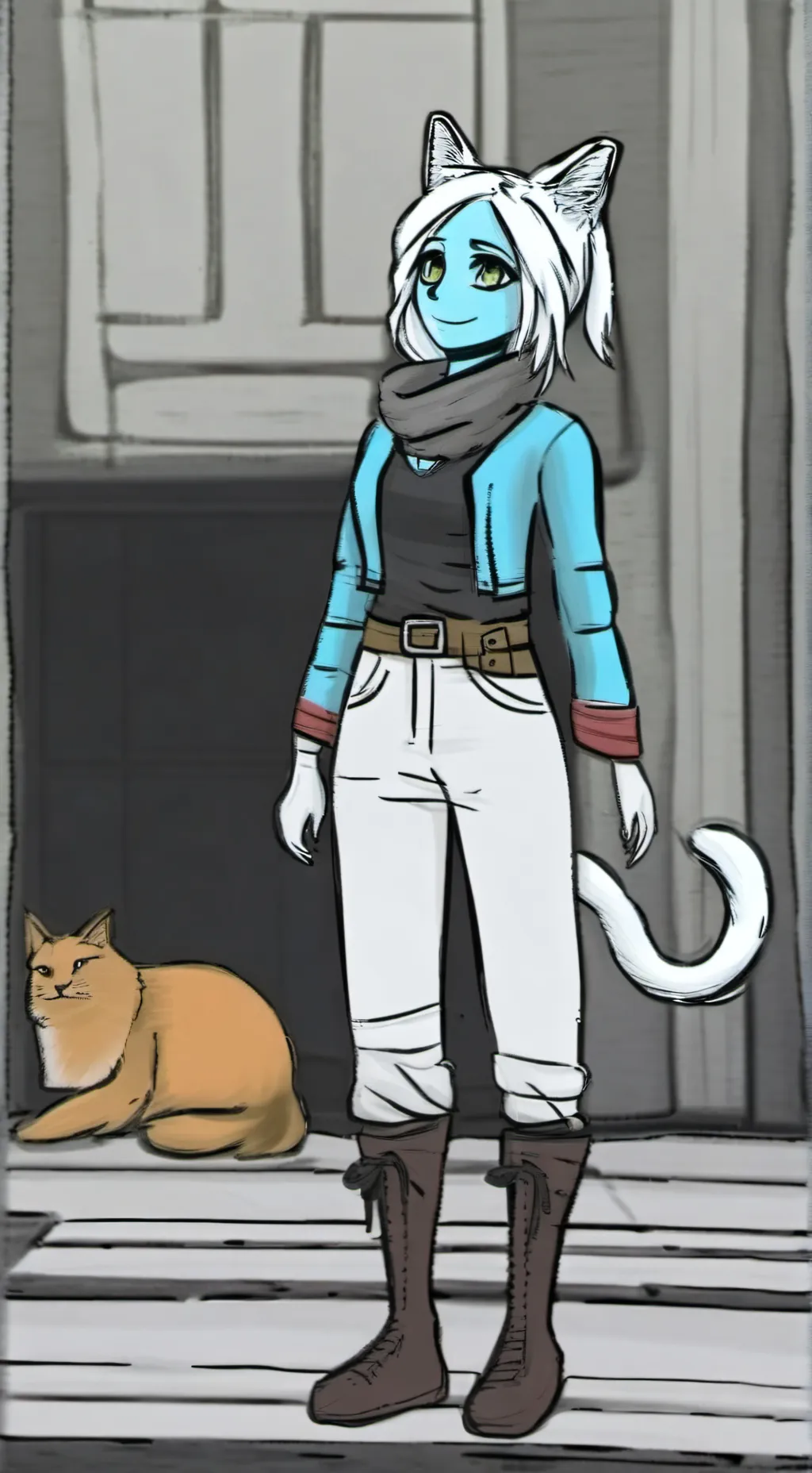 ai character: Lia background