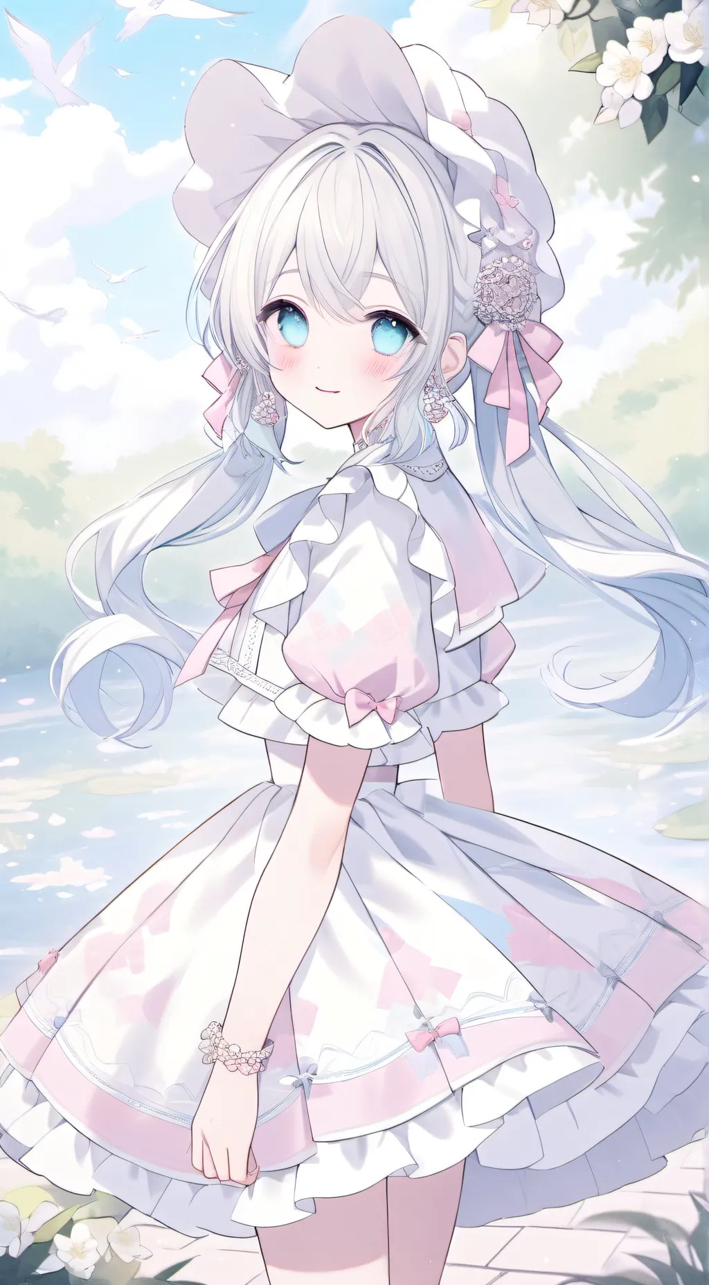 ai character: Настя background