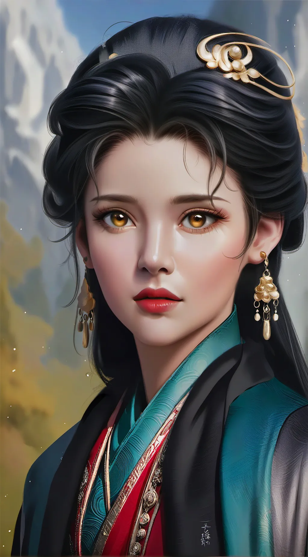 ai character: Kim  background