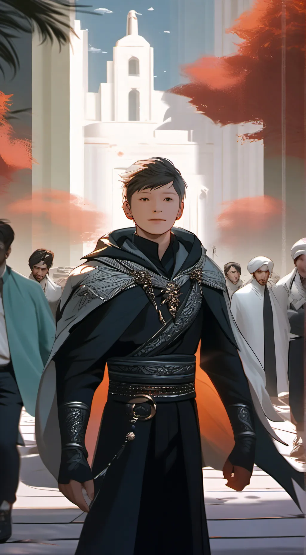 ai character: Глеб background