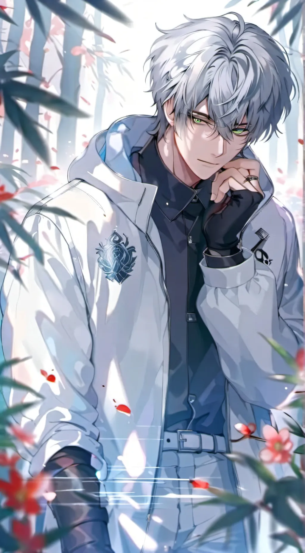 ai character: Asher  background