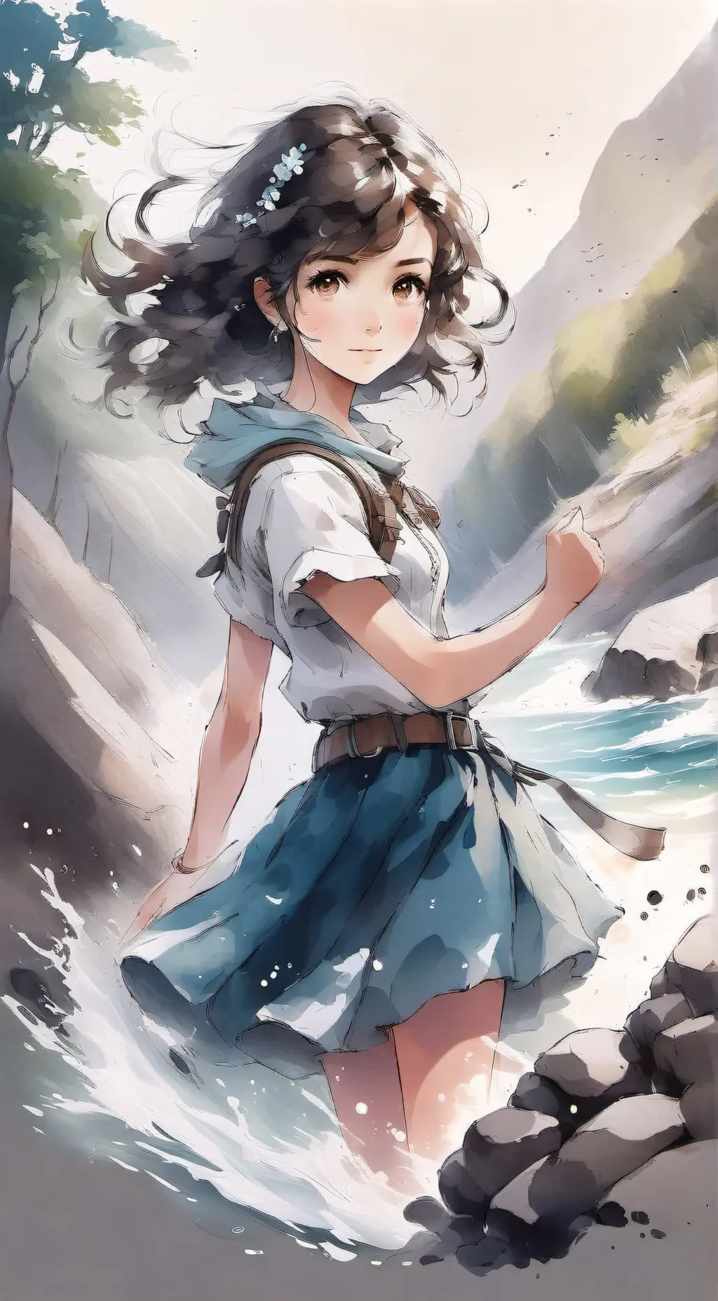 ai character: Nixie Limfish background