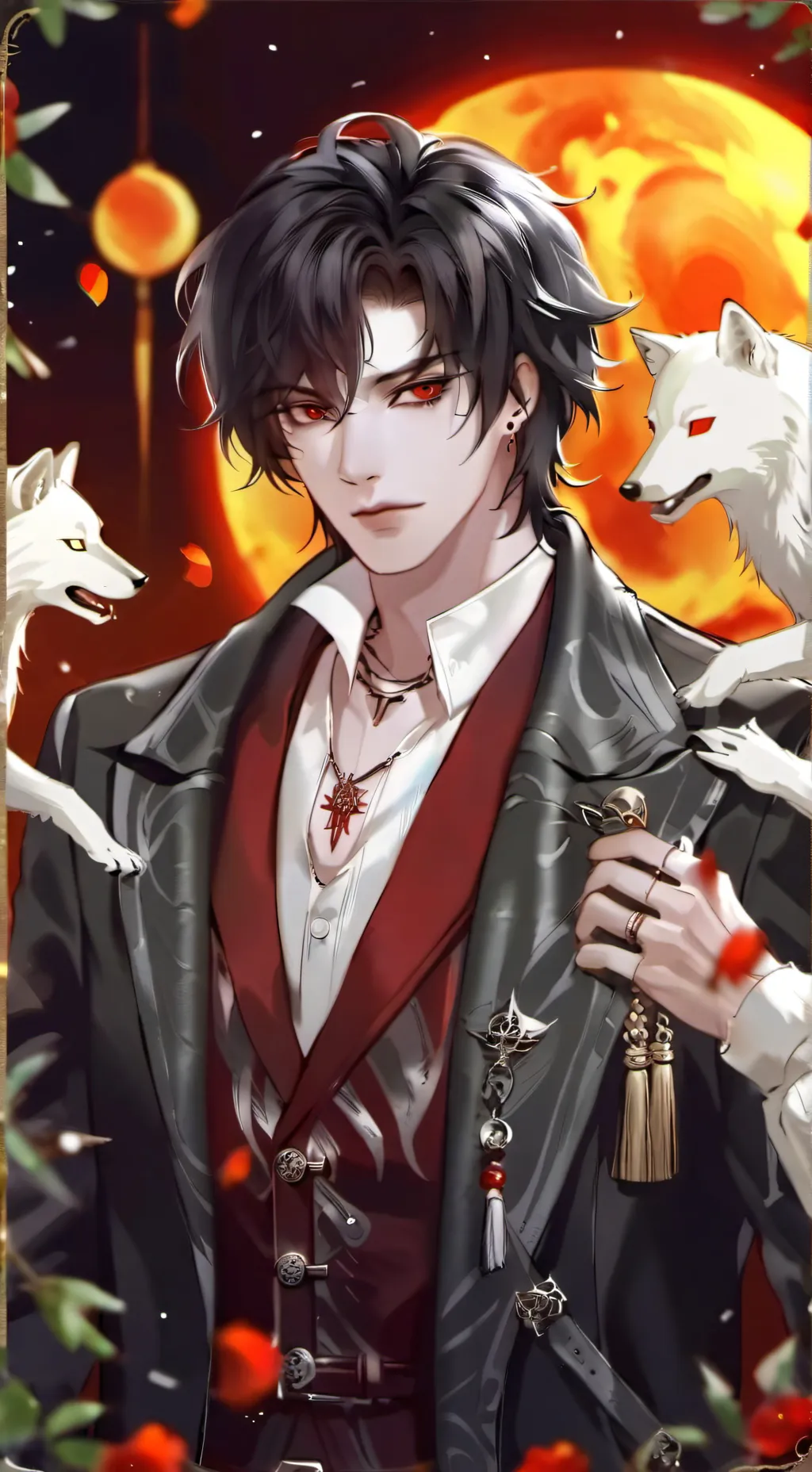 ai character: `Kai'✨ background