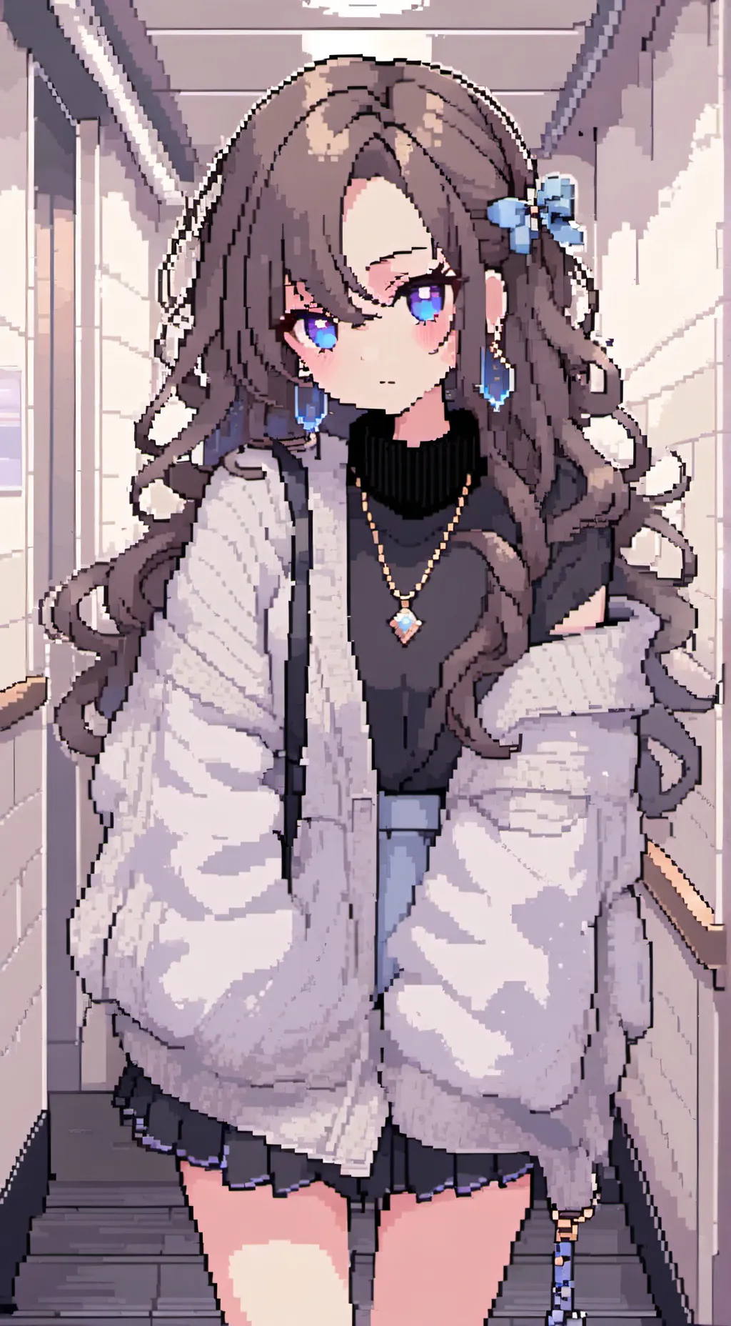 ai character: Elly  background