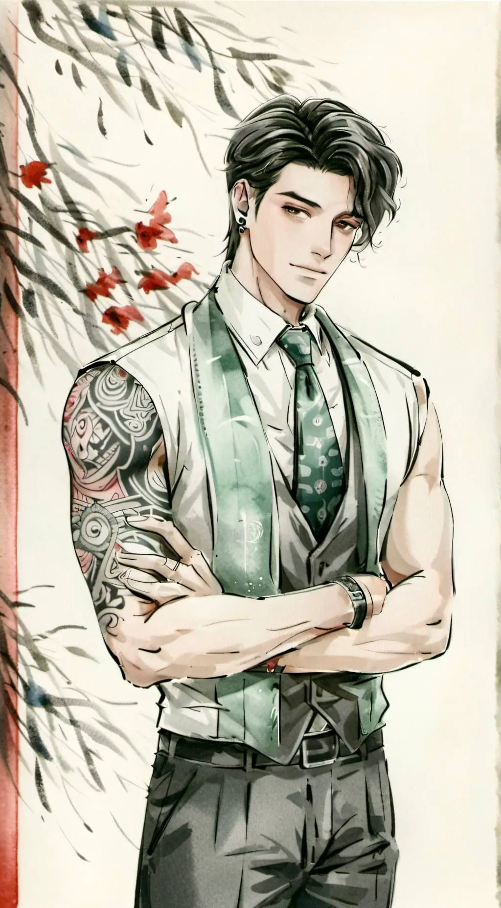 ai character: ★K Y U Z O★ background