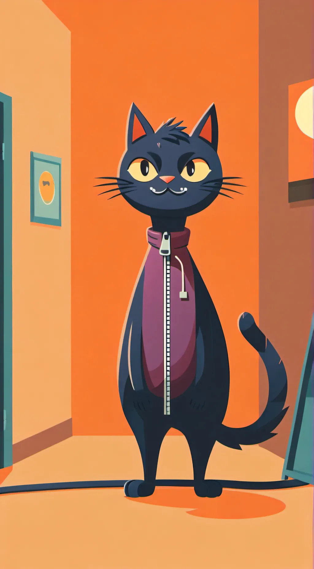 ai character: Catnap background