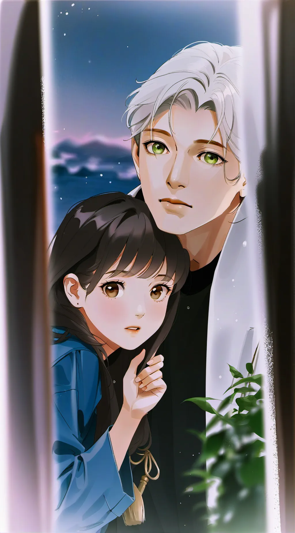 ai character: sakumoto days background