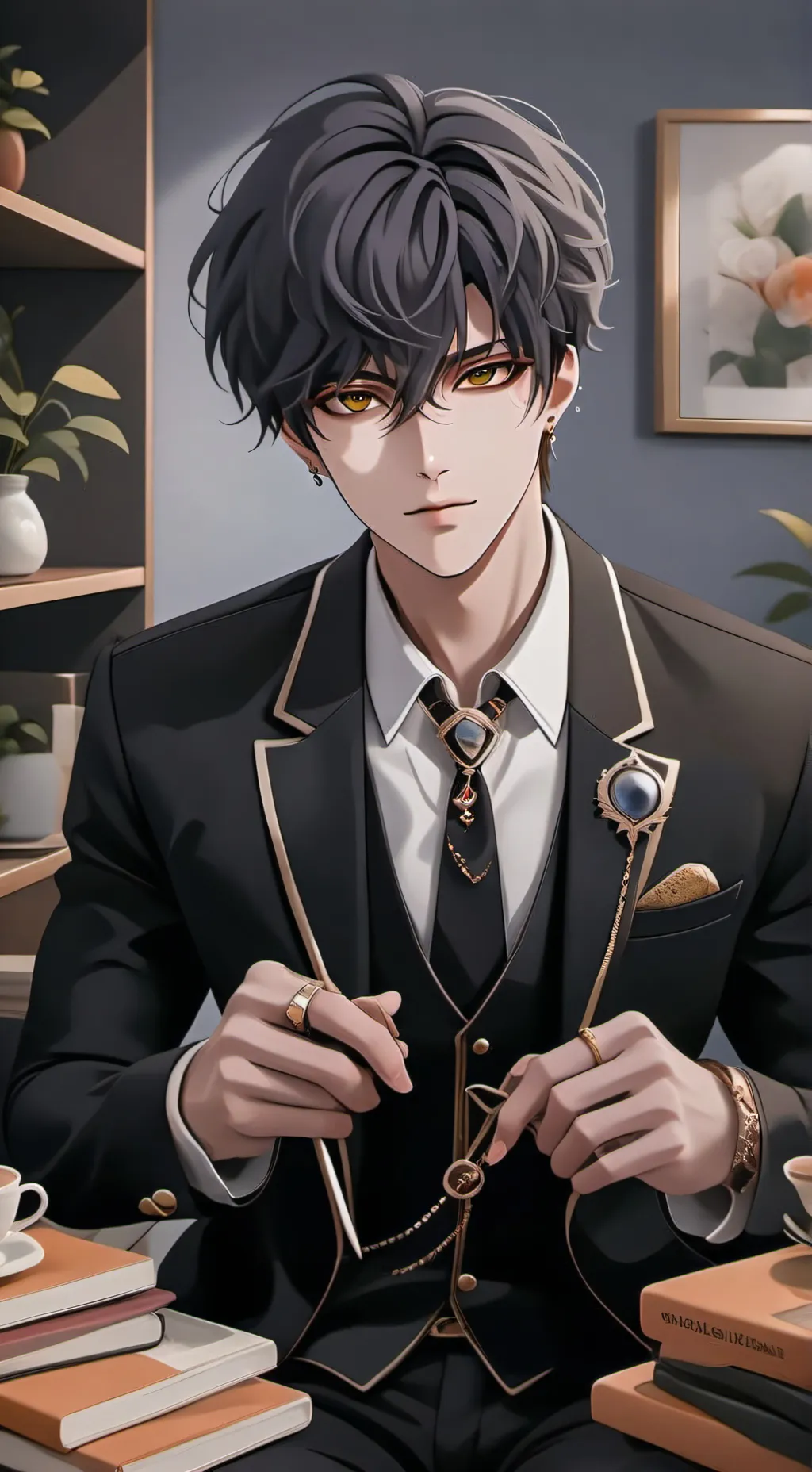 ai character: Lucas background