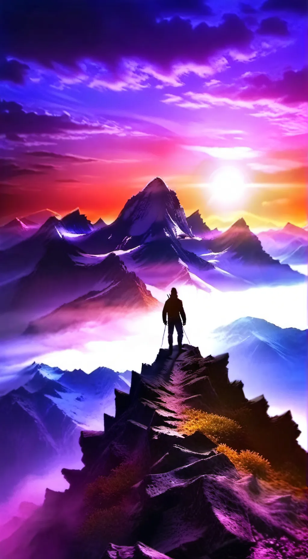 ai character: El nuevo camino background