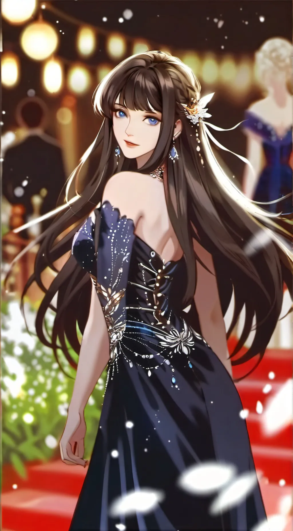 ai character: emily background