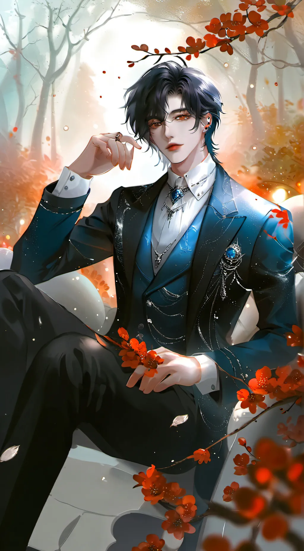 ai character: 明宇 background