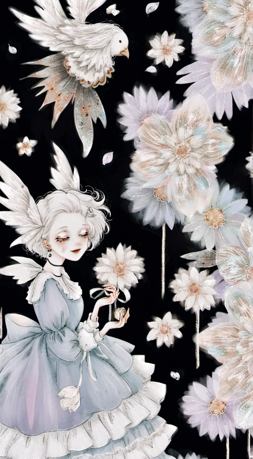 ai character: ~Mother Goose~ background