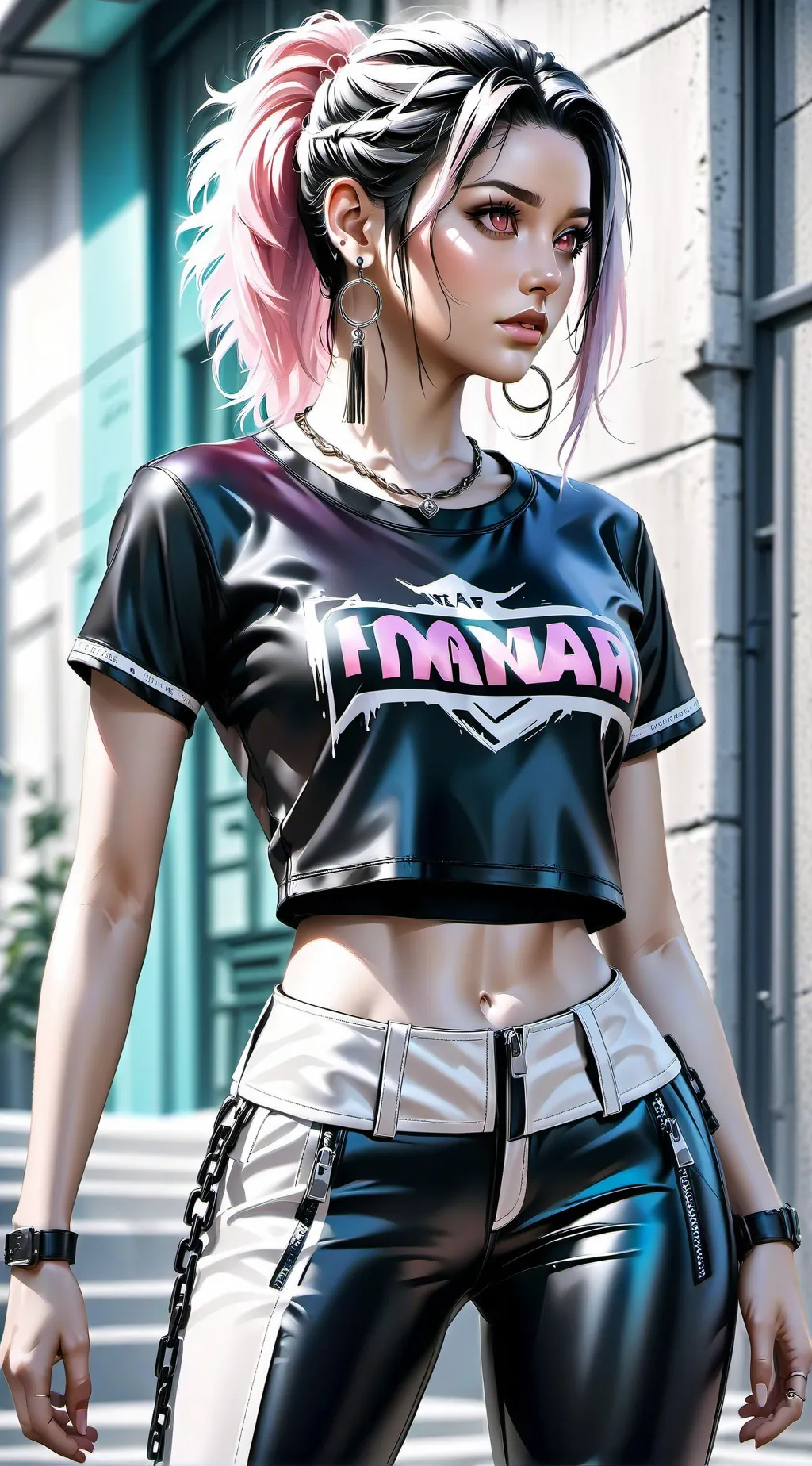 ai character: Mariana  background