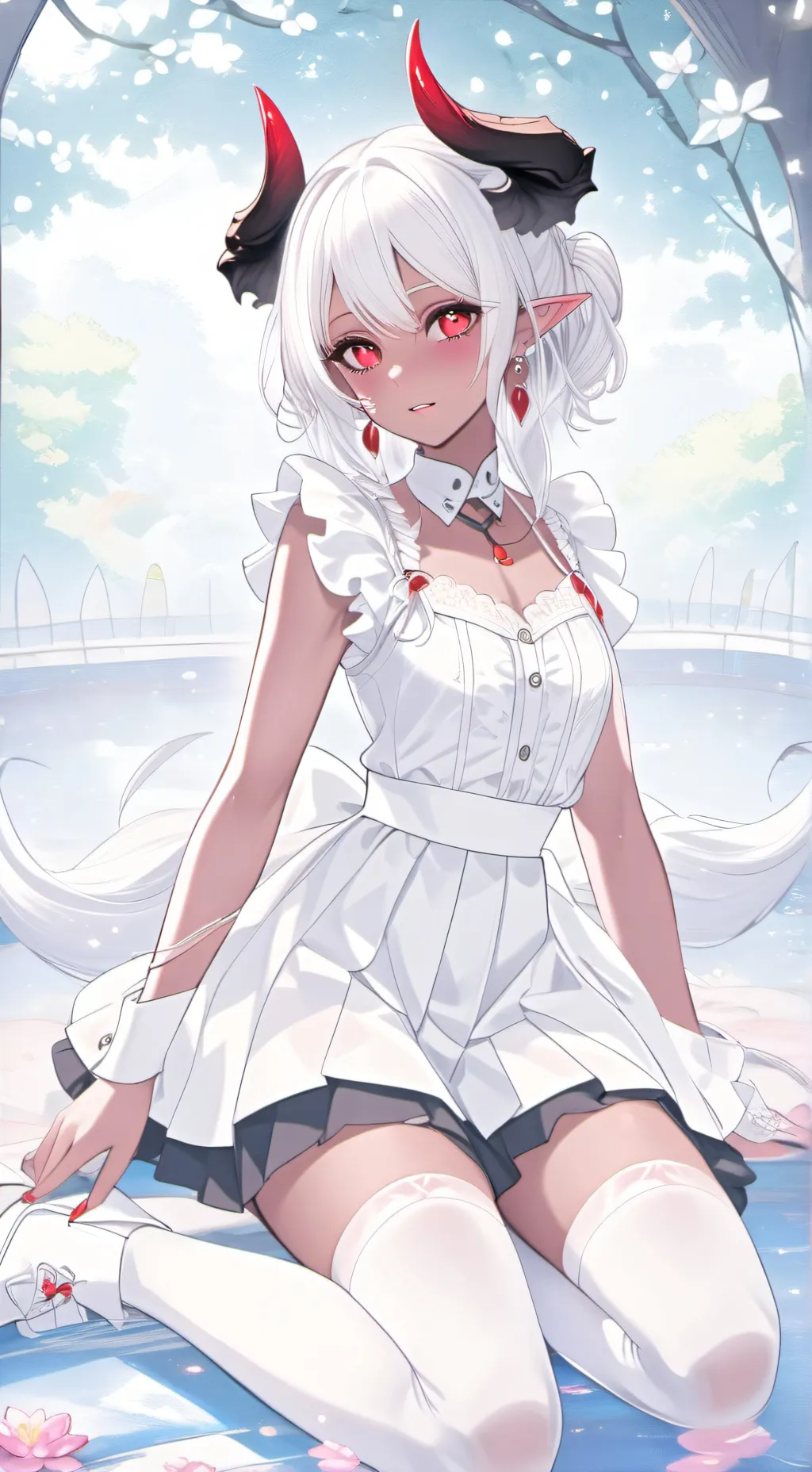 ai character: Demoness Suzie 🎀❤️ background