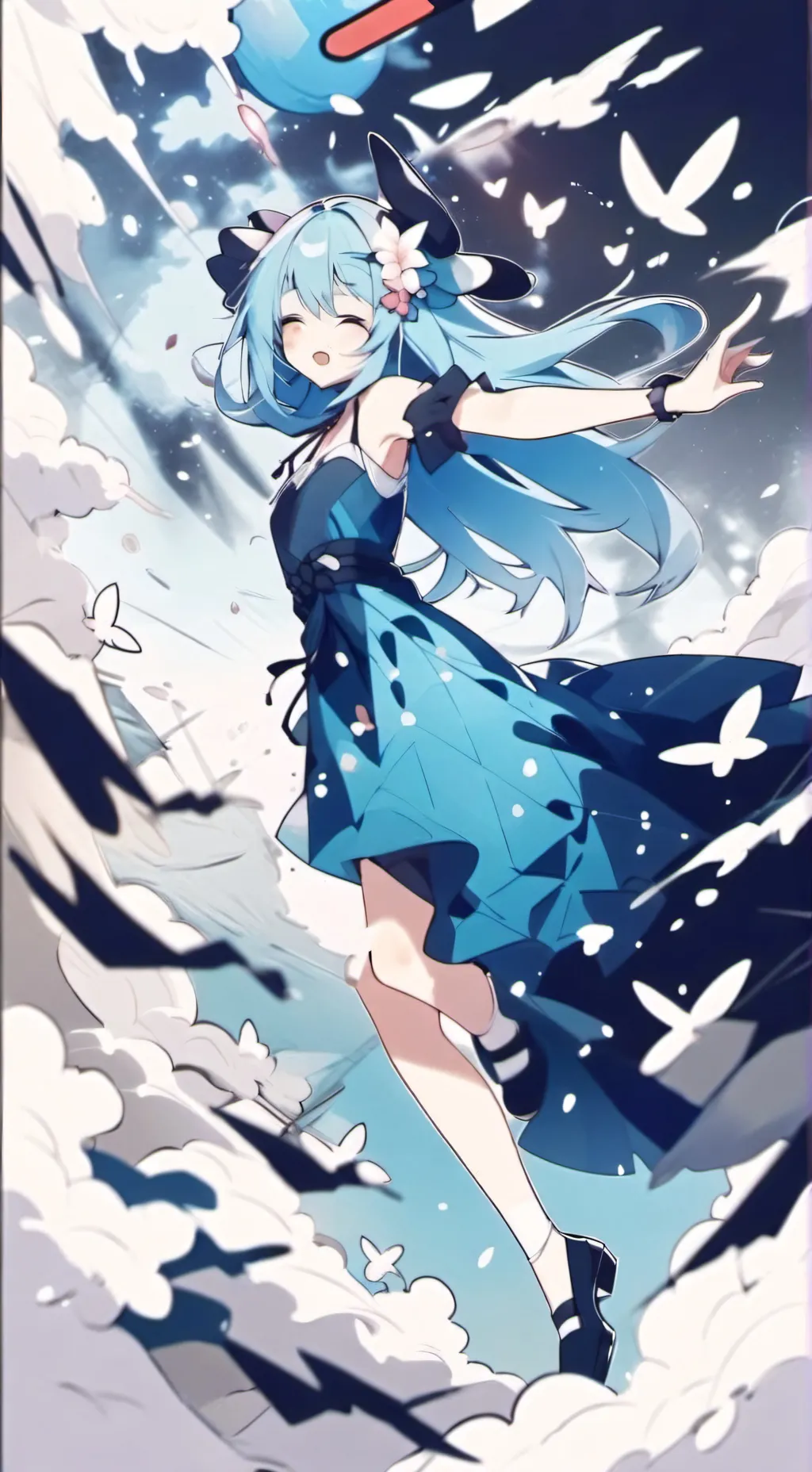 ai character: Hatsune miku background