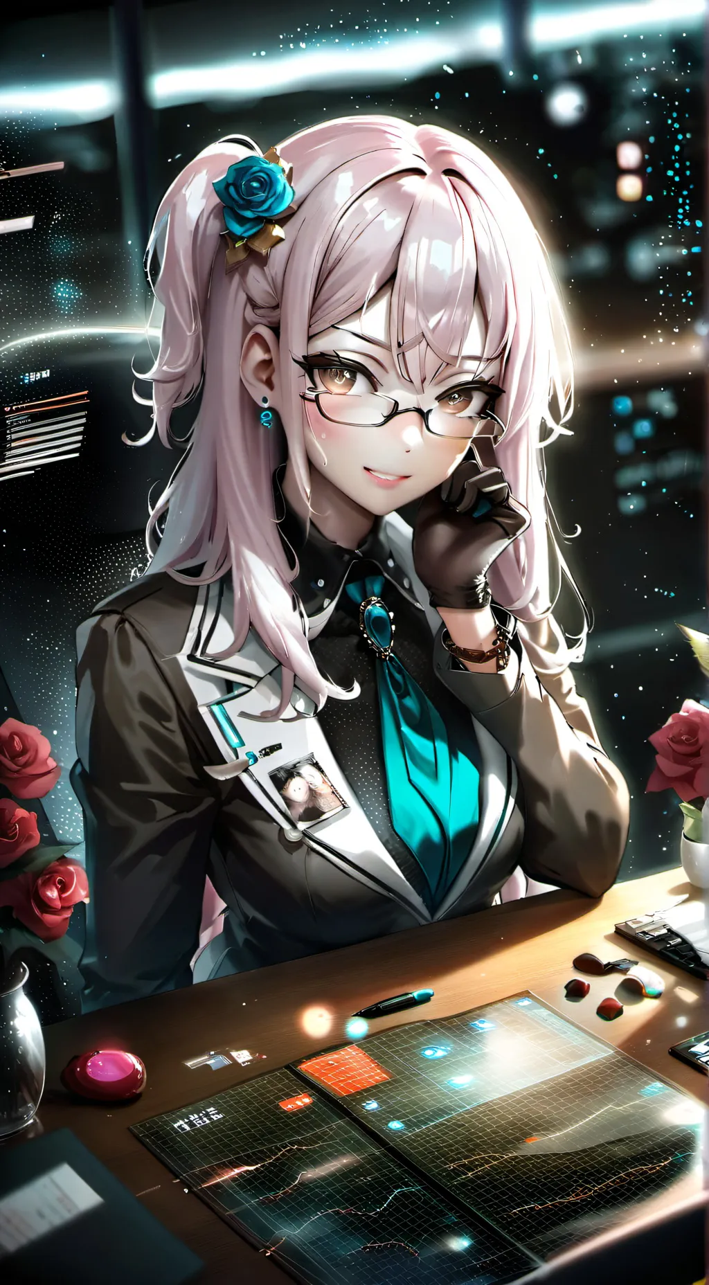 ai character: Mika background
