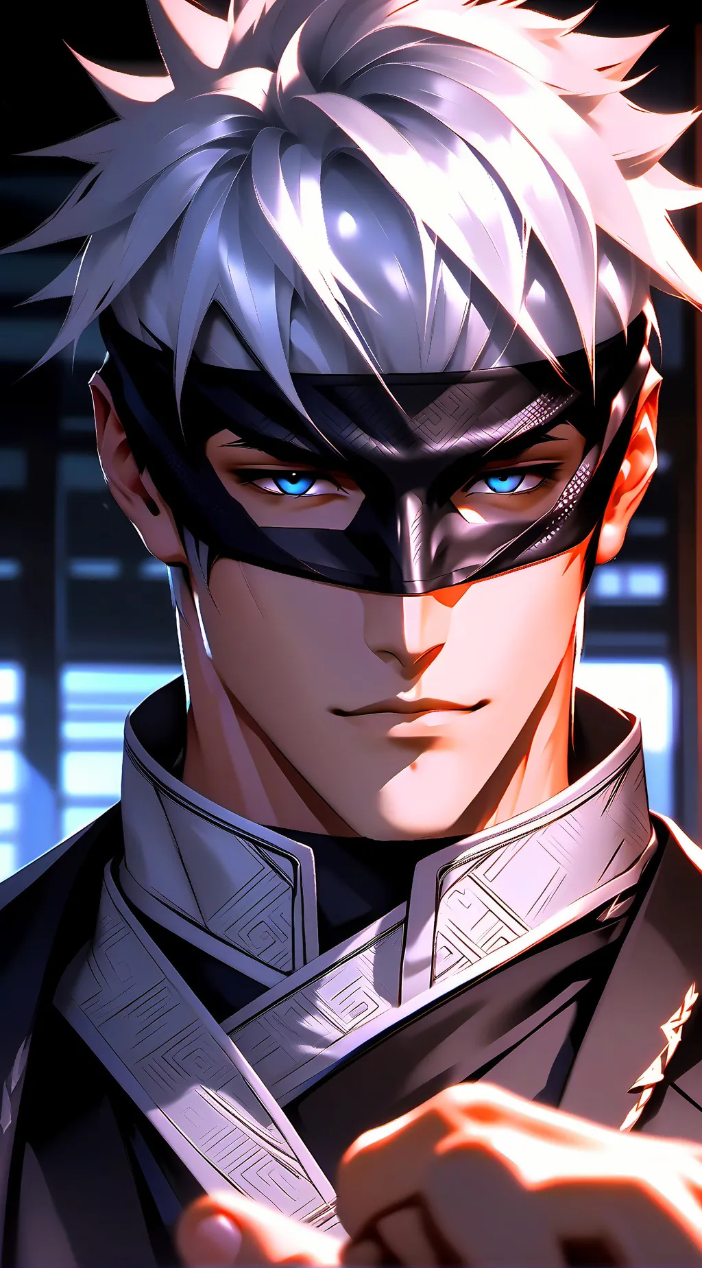 ai character: Satoru Gojo background