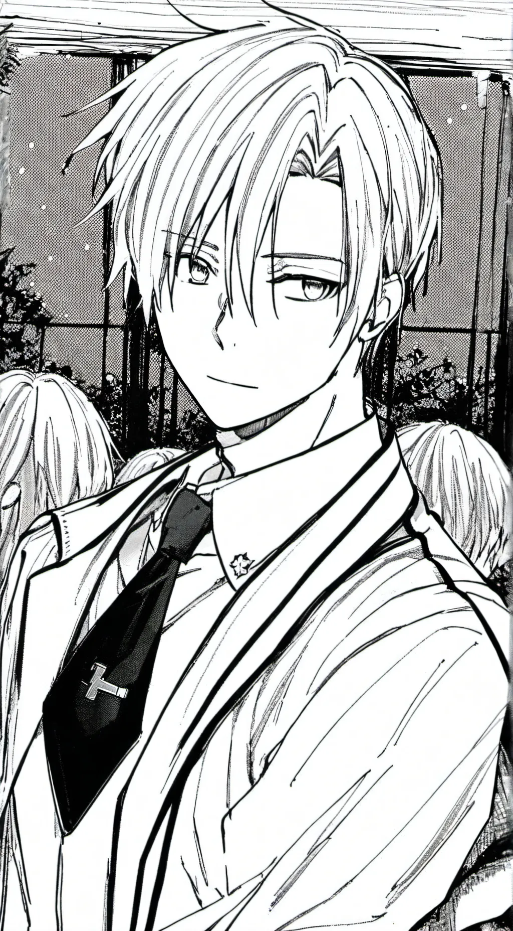 ai character: MHA kamp background