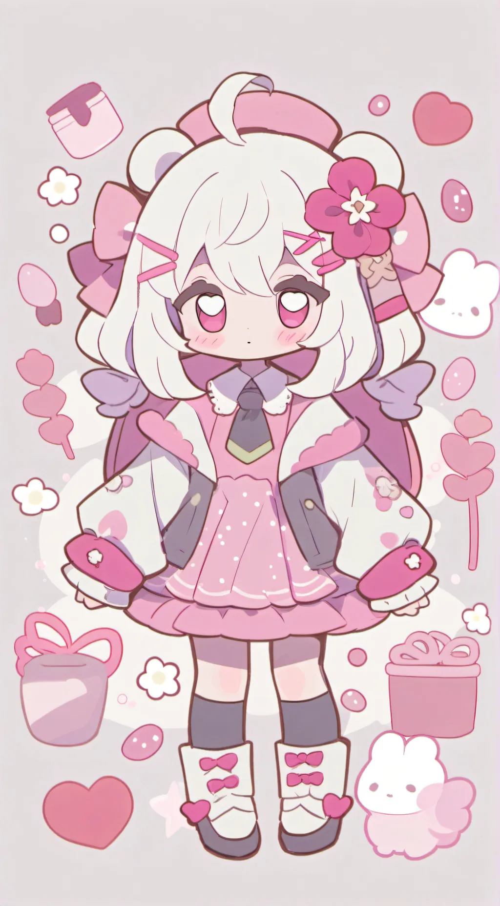 ai character: Spunki boys babys~ background