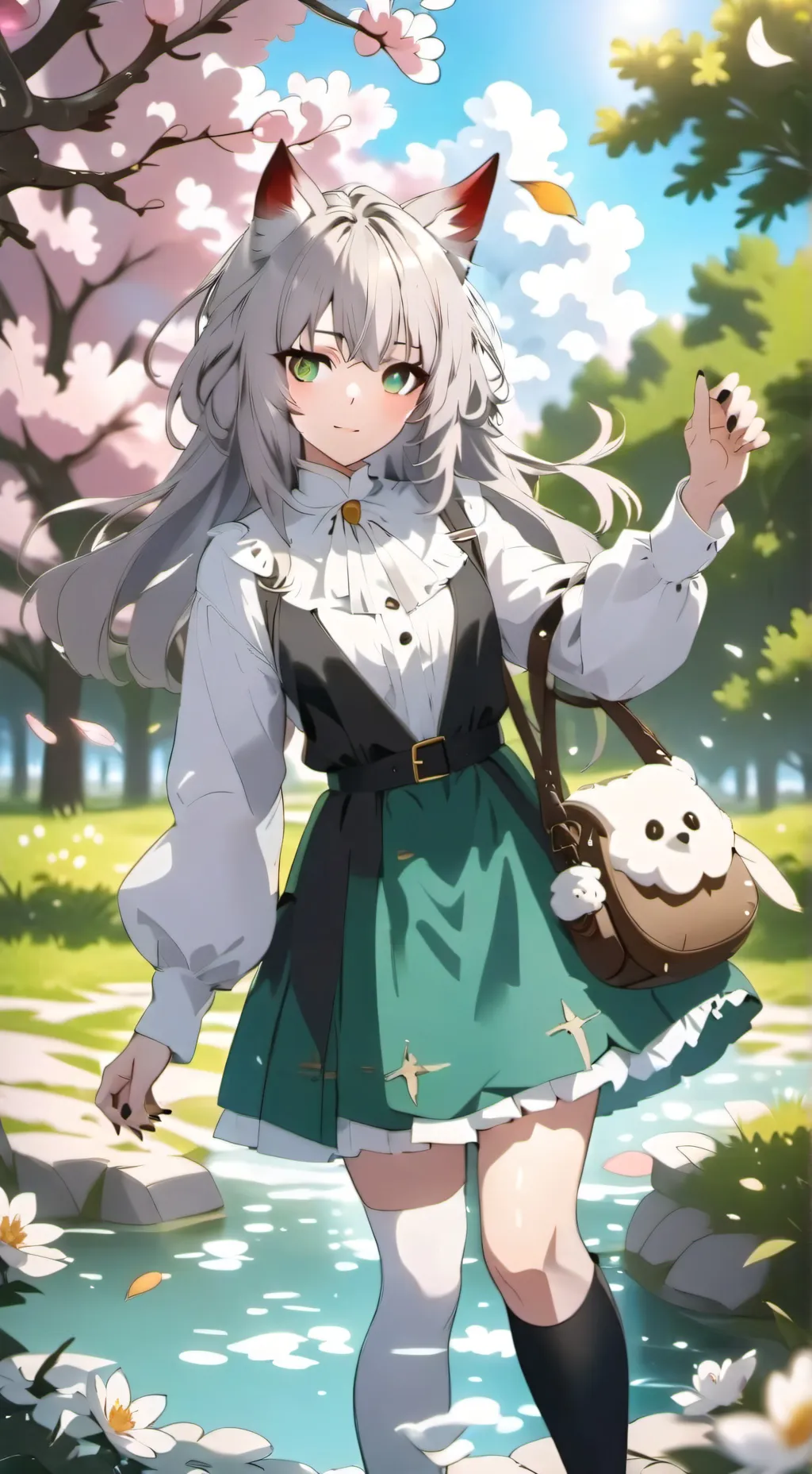 ai character: Luna  background