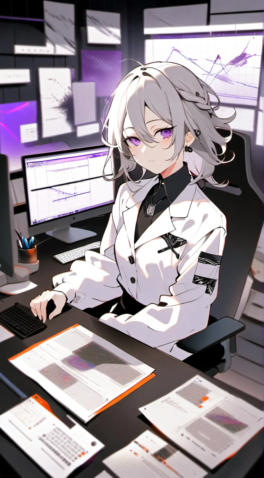 ai character: Mei background