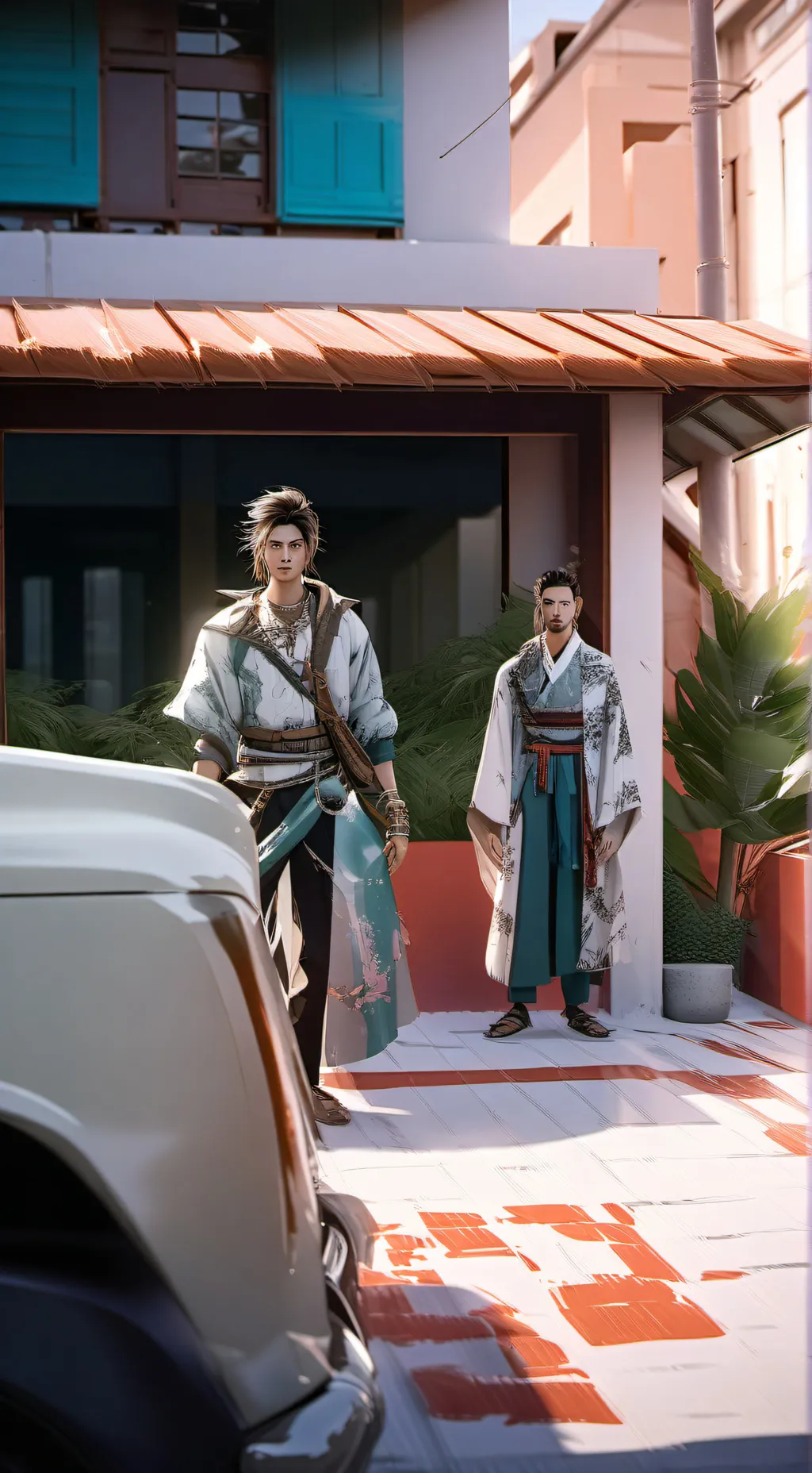 ai character: Make her love you  background