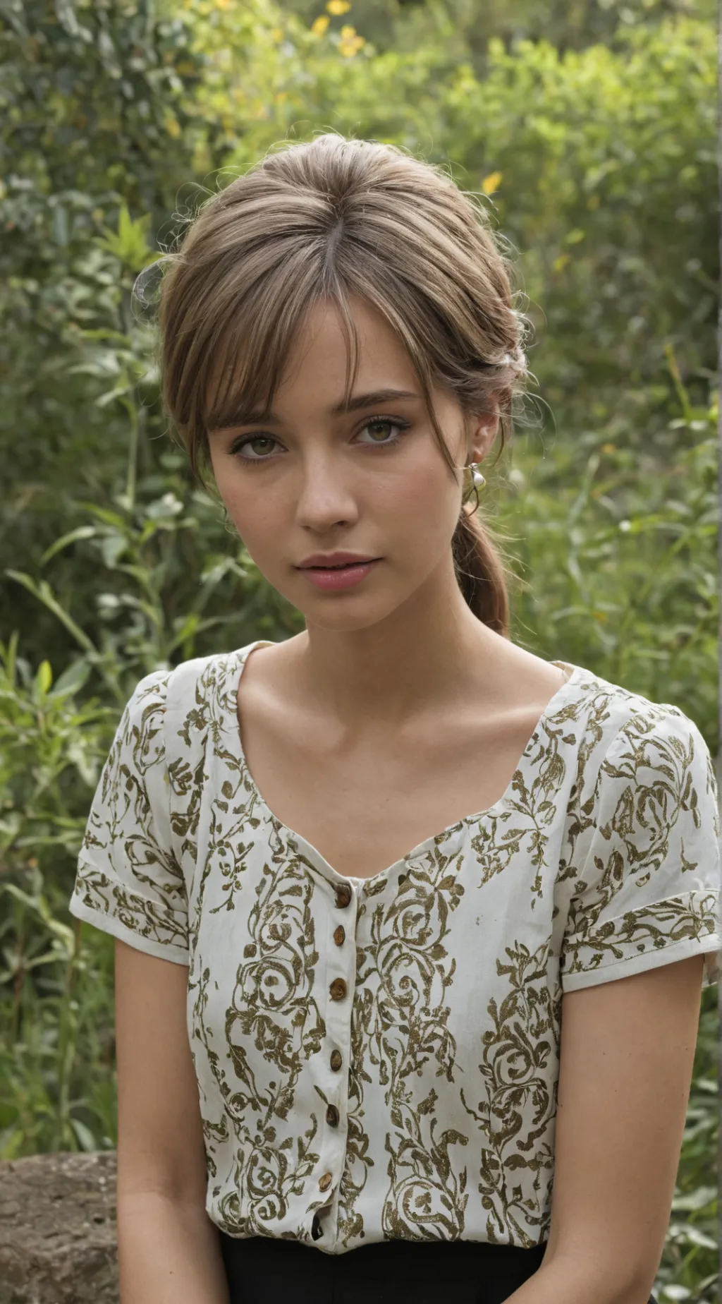 ai character: Señora mala background