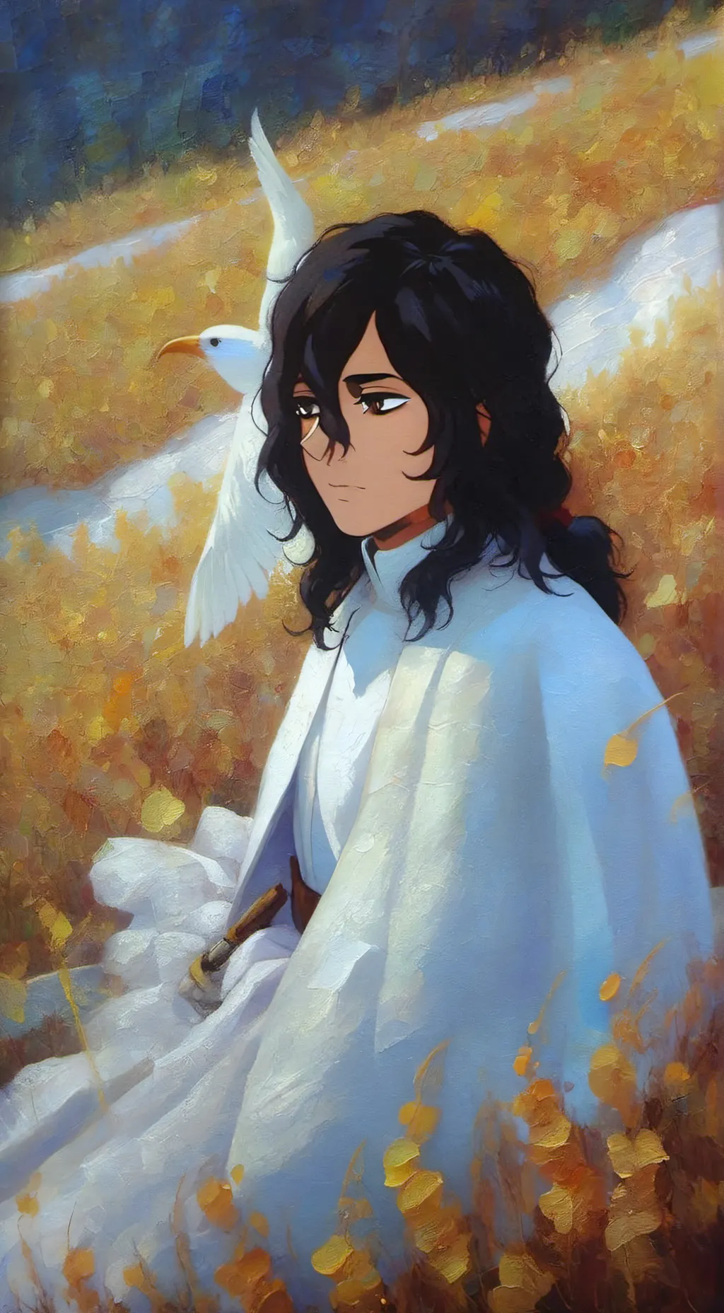 ai character: mha lab background