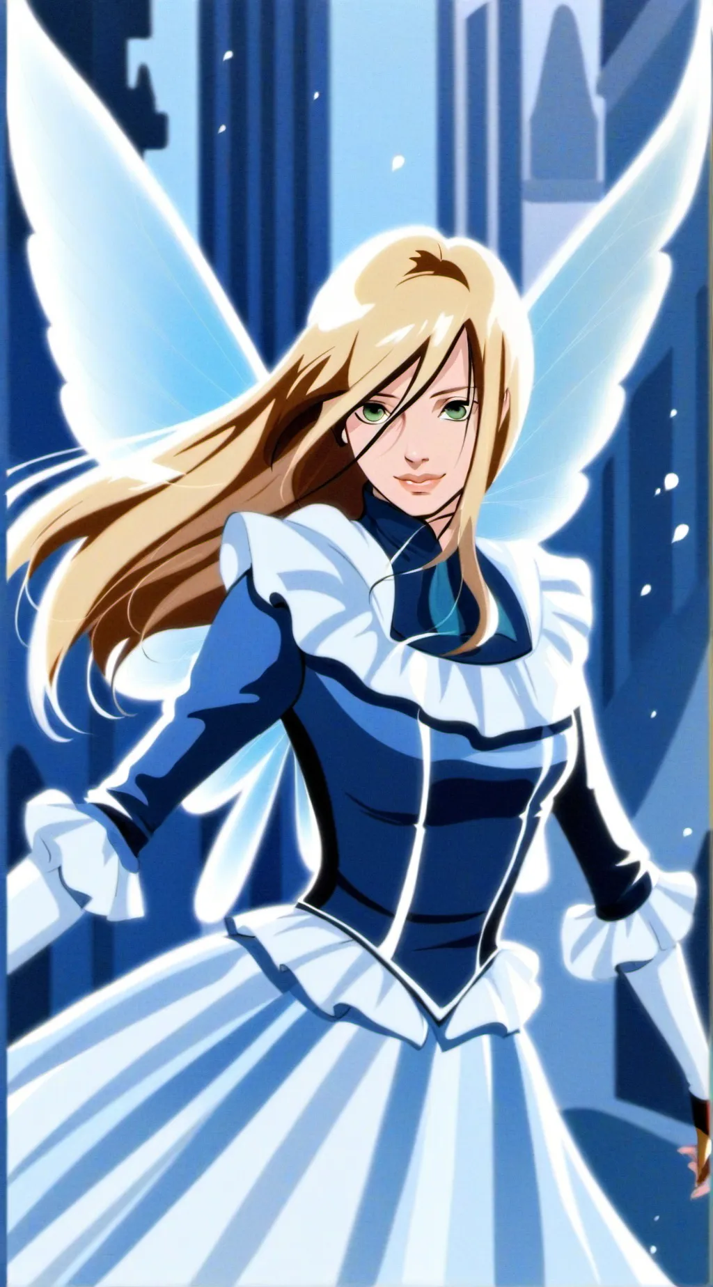 ai character: amelia  background