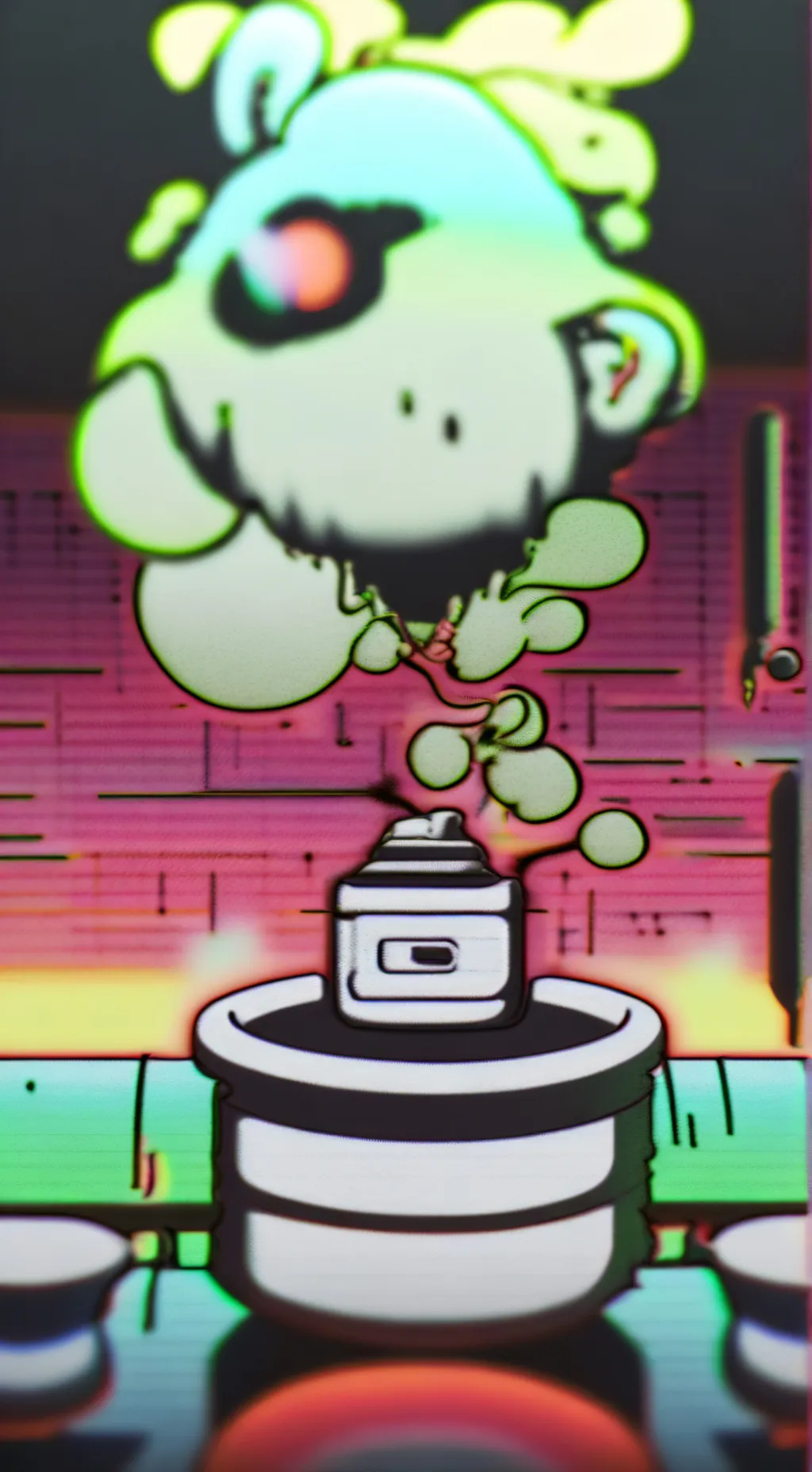 ai character: DANDY SQUID GAMES  background