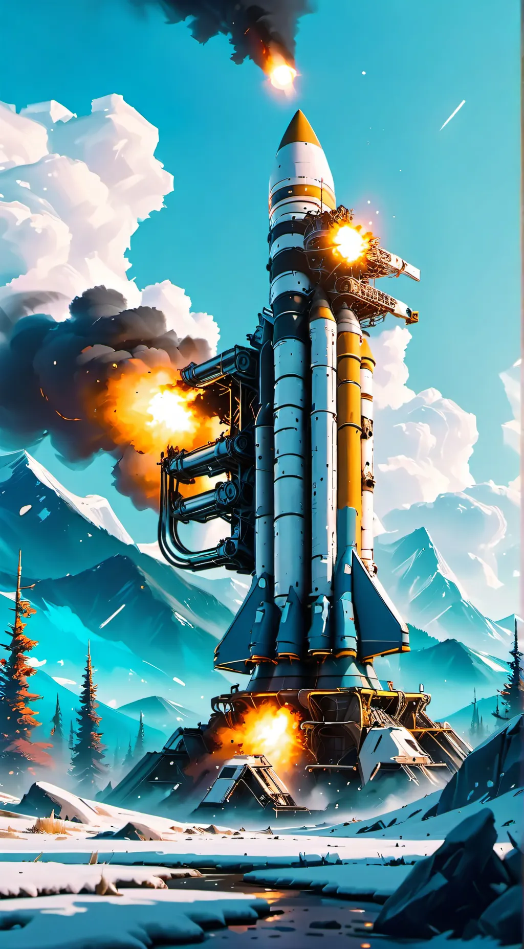 ai character: Rocket background