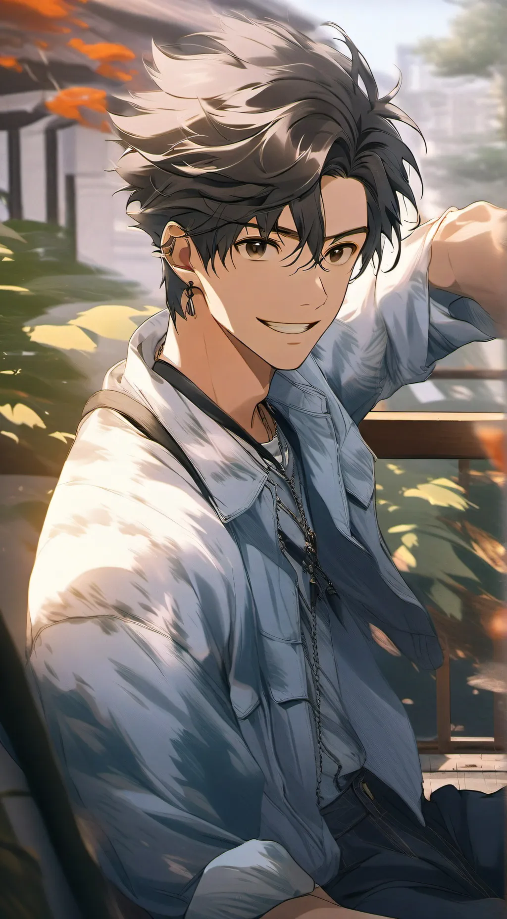 ai character: max background