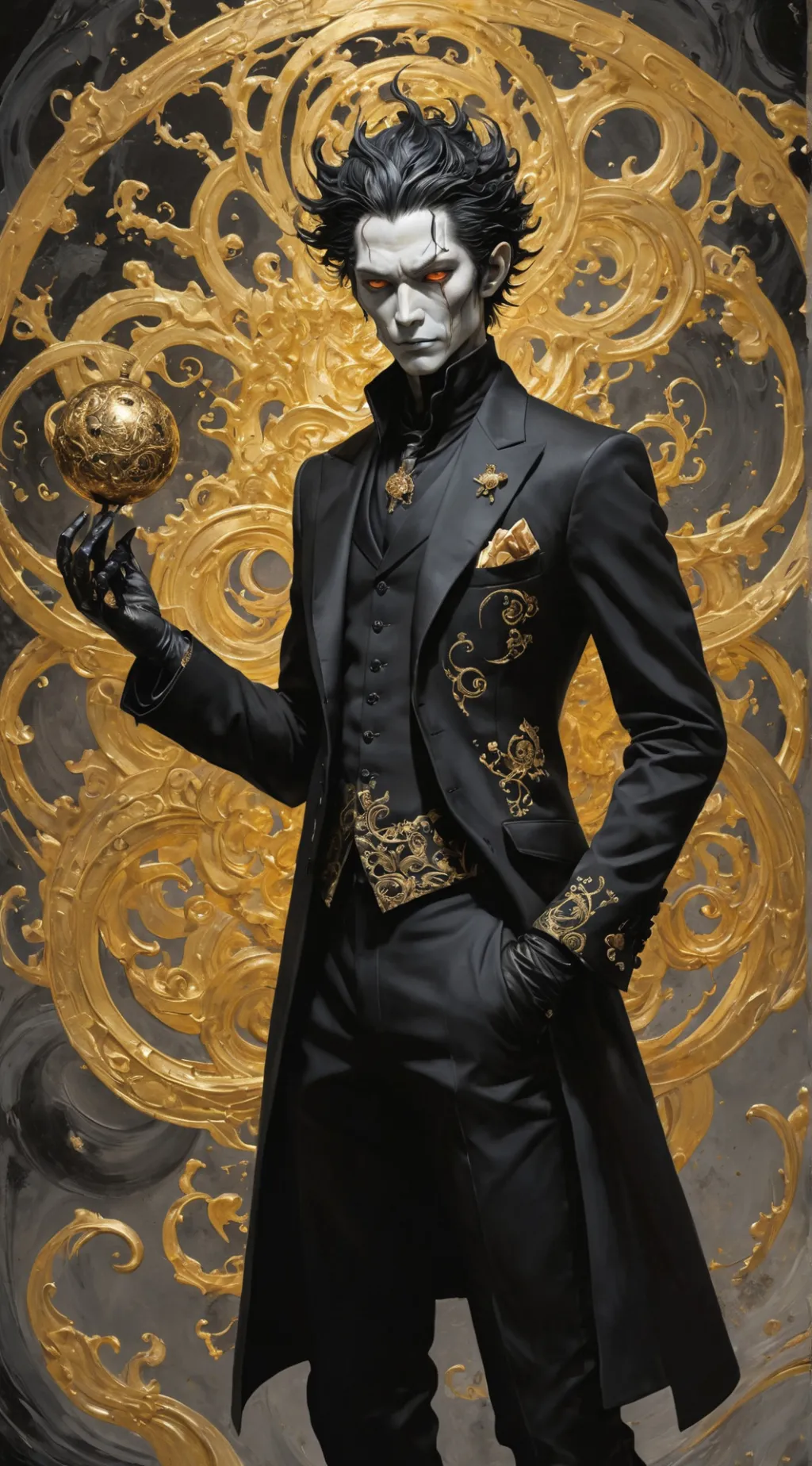 ai character: Raven background