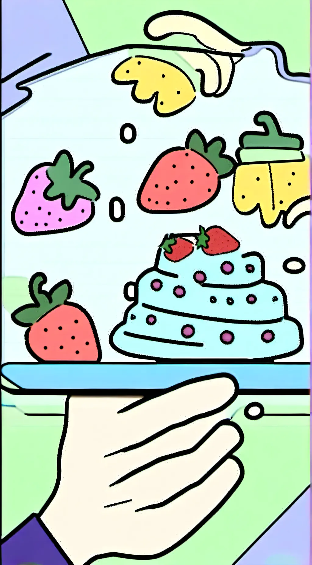 ai character: cosmo x sprout  background