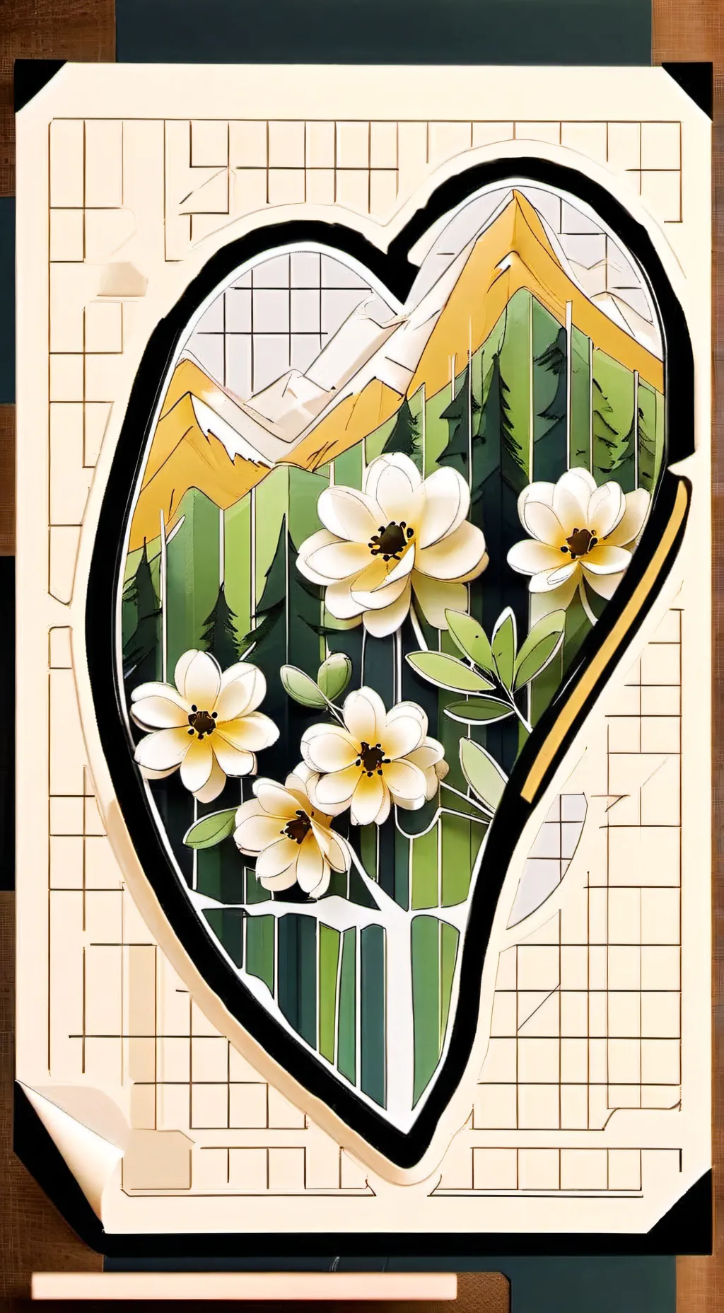 ai character: The V Valentines💓 background