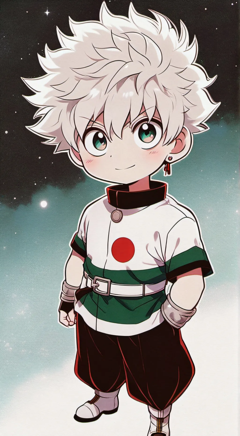 ai character: bakugo background