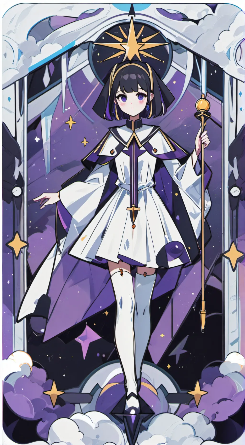 ai character: Stella and friends background