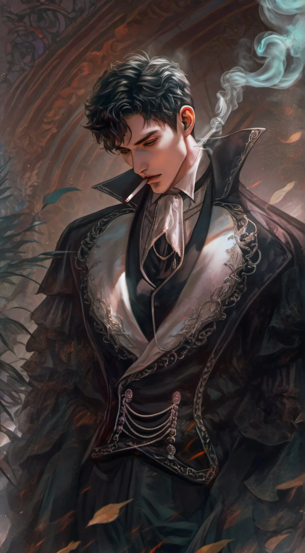 ai character: Xavier  background