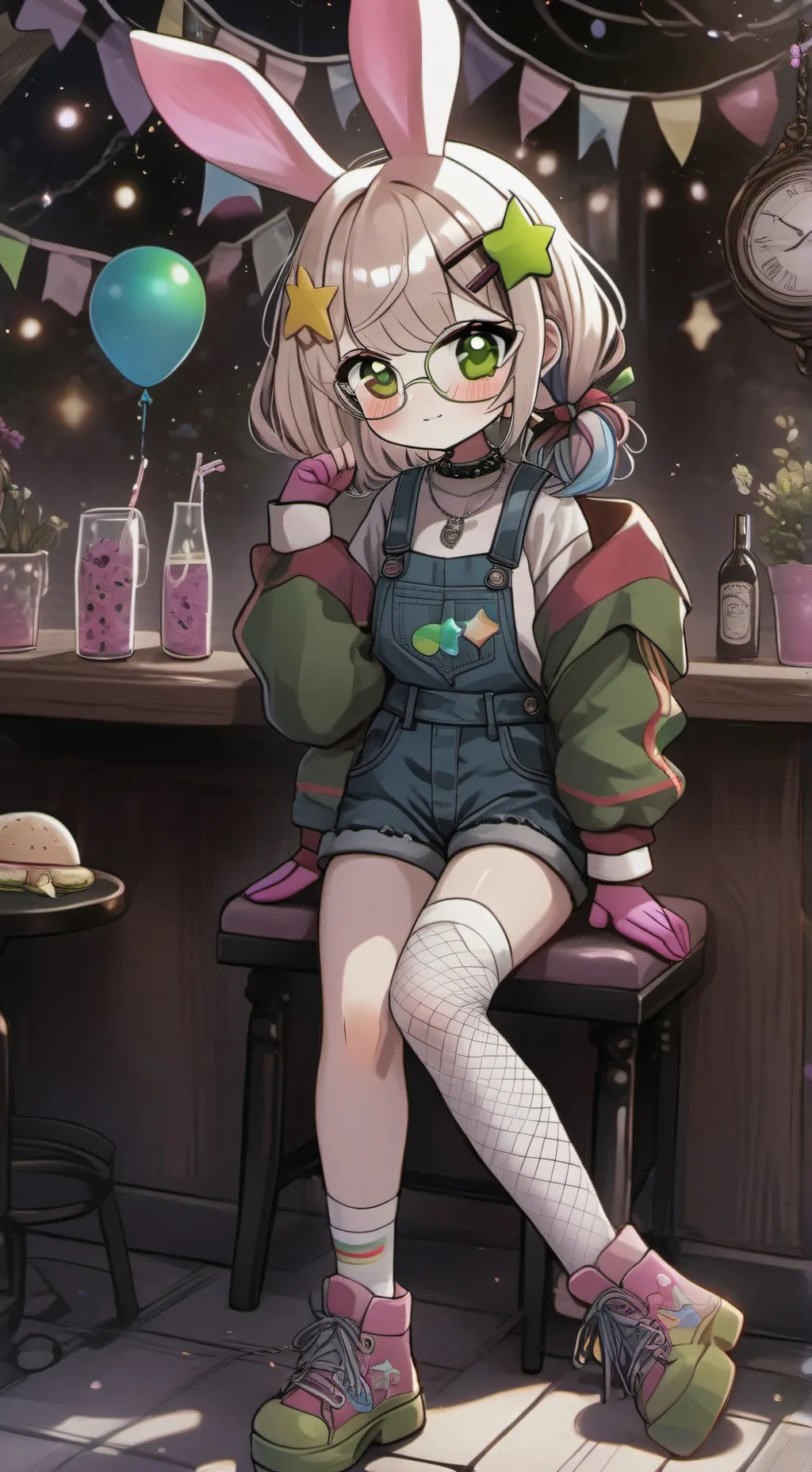 ai character: cassie (gacha oc) background