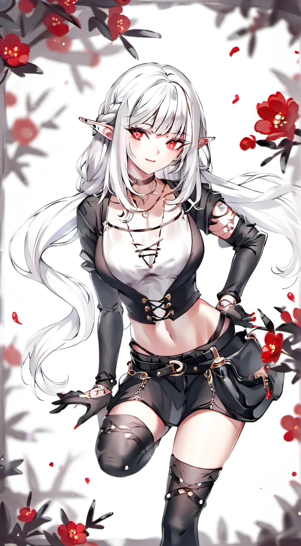 ai character: Azalea background