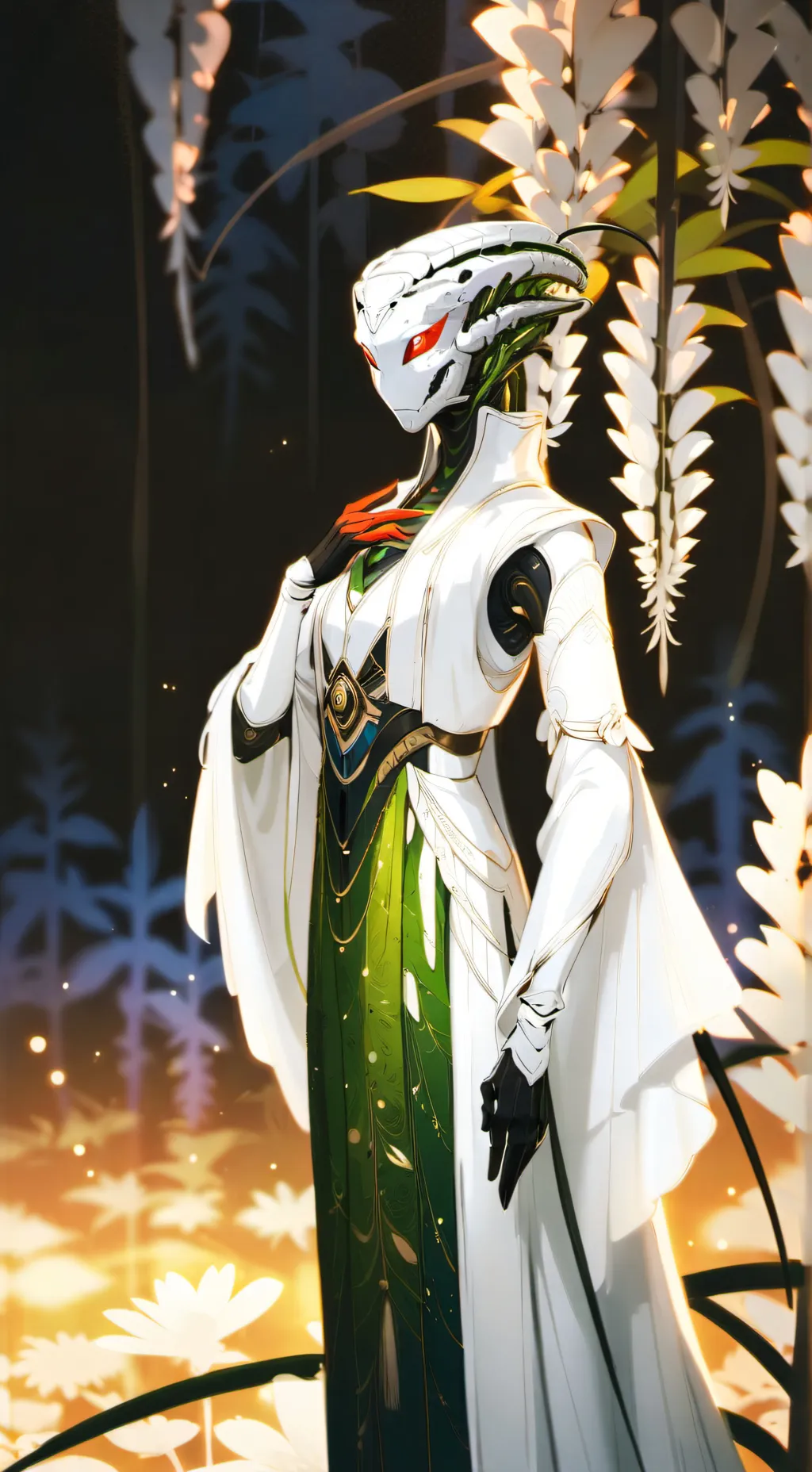 ai character: Кца-ца background