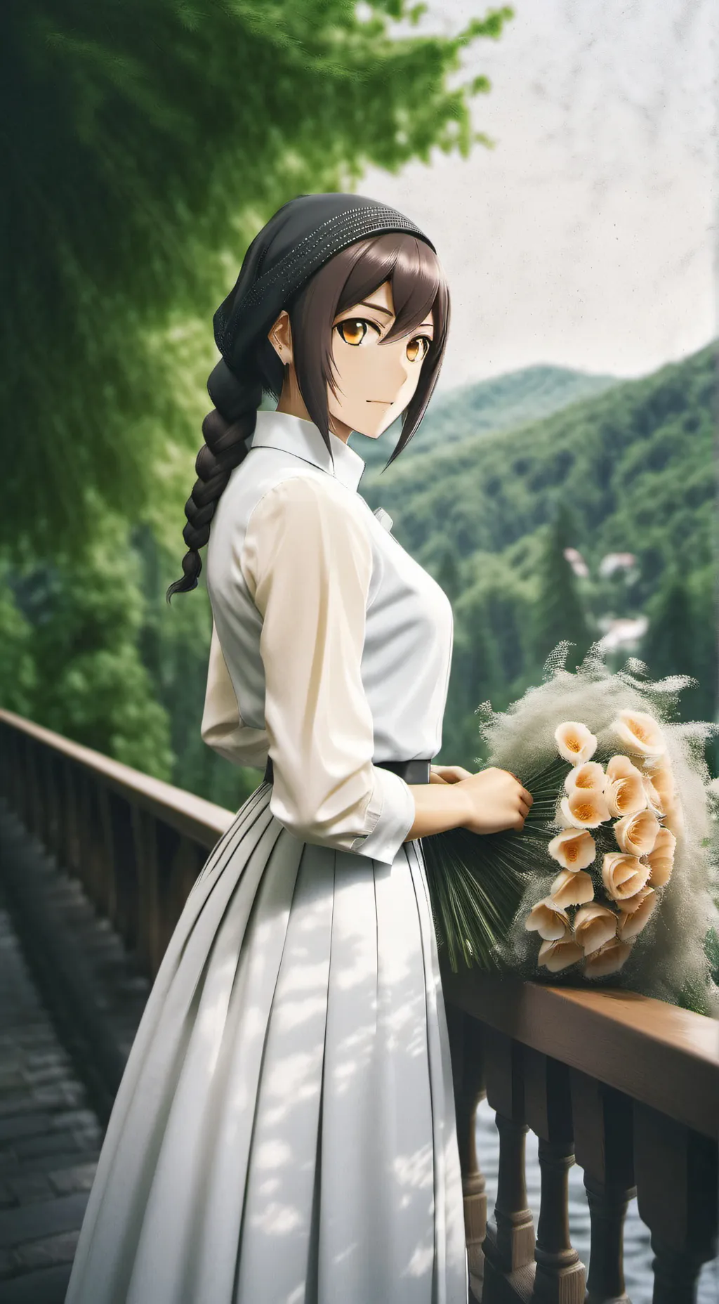 ai character: Яна  background